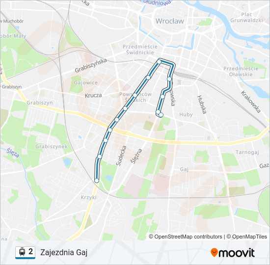 2 light rail Line Map