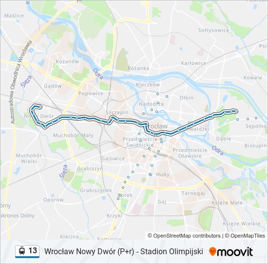 13 light rail Line Map