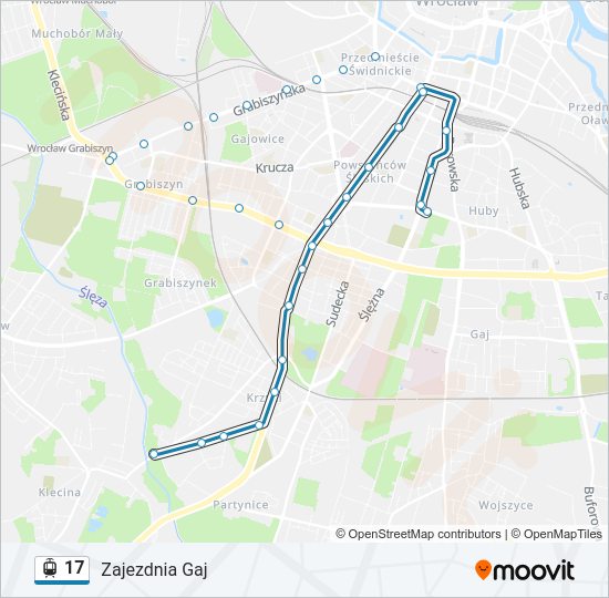 17 light rail Line Map