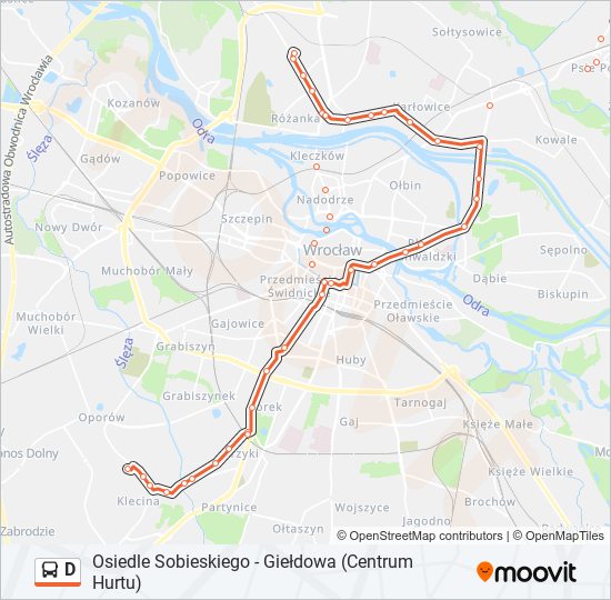 D bus Line Map