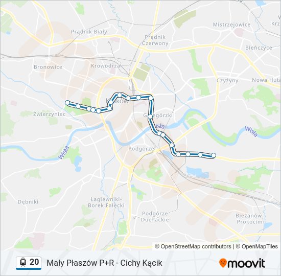 20 light rail Line Map