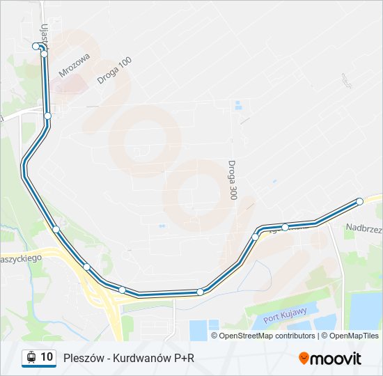 10 light rail Line Map