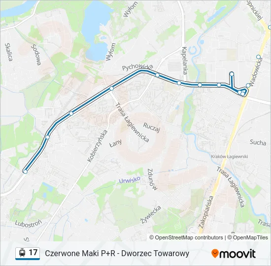 17 Light Rail Line Map