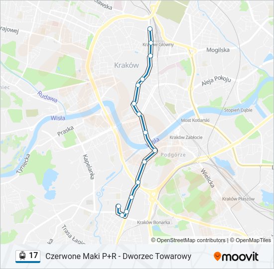 17 light rail Line Map