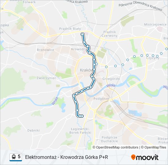 5 light rail Line Map