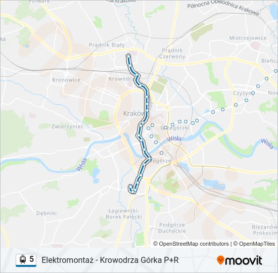 5 light rail Line Map