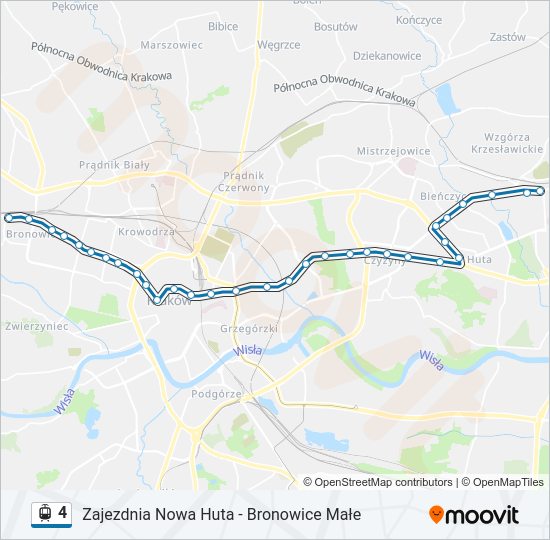 4 light rail Line Map