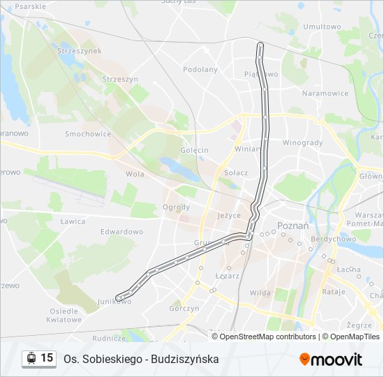 15 light rail Line Map