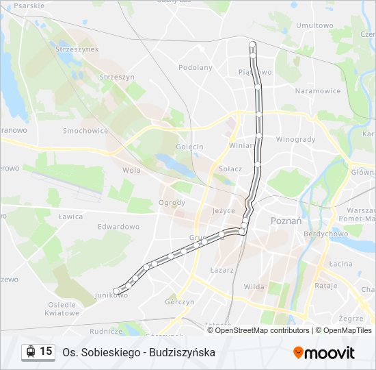 15 light rail Line Map