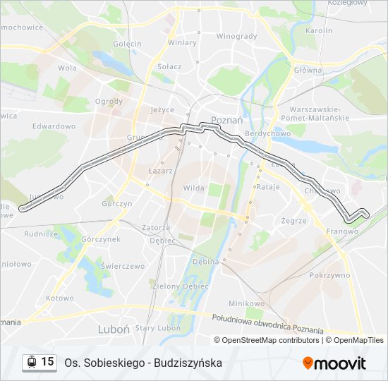 15 light rail Line Map