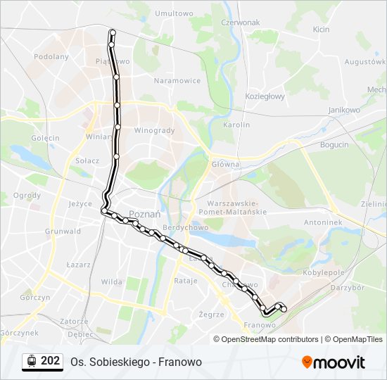 202 light rail Line Map