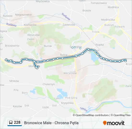 228 Bus Line Map