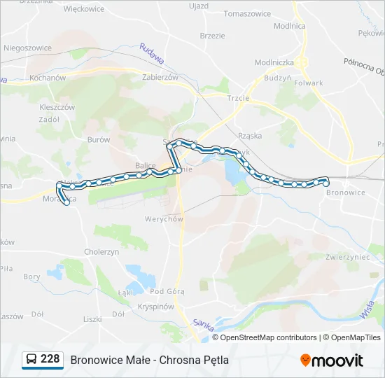228 Bus Line Map