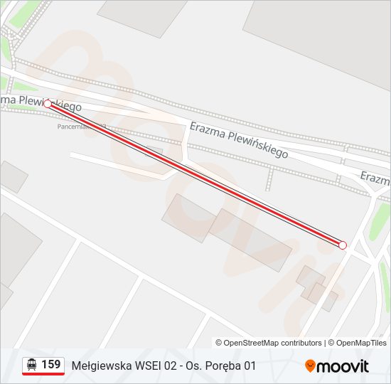 159 cable car Line Map