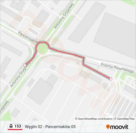 153 Cable Car Line Map