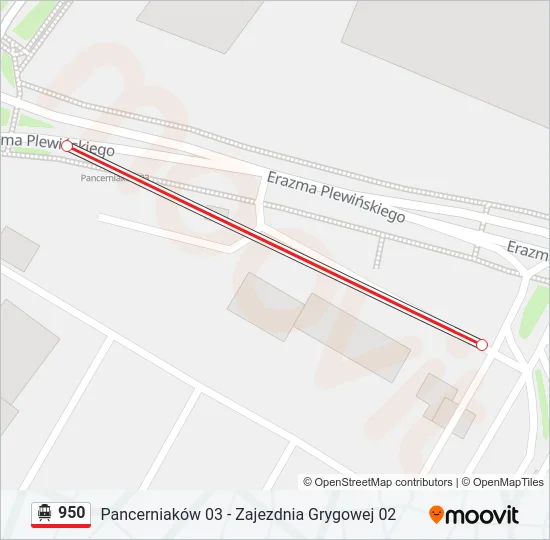 Канатная дорога 950: карта маршрута