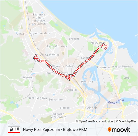 10 light rail Line Map