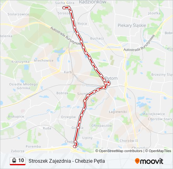 10 light rail Line Map