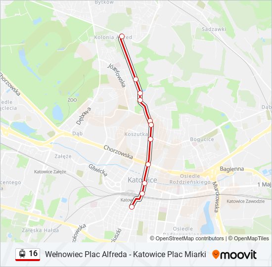 16 light rail Line Map