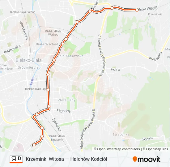 D Bus Line Map