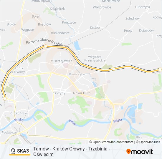 SKA3 train Line Map