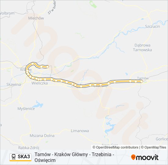 SKA3 train Line Map