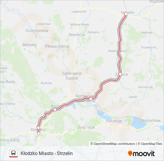 Автобус ZKA IC 66106: карта маршрута