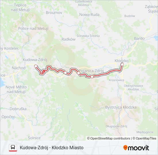 ZKA IC 66150 bus Line Map