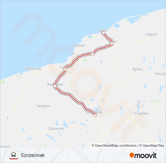 ZKA IC 87172 bus Line Map