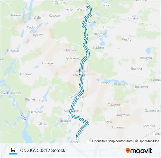 SRC—WIE ZKA Bus Line Map