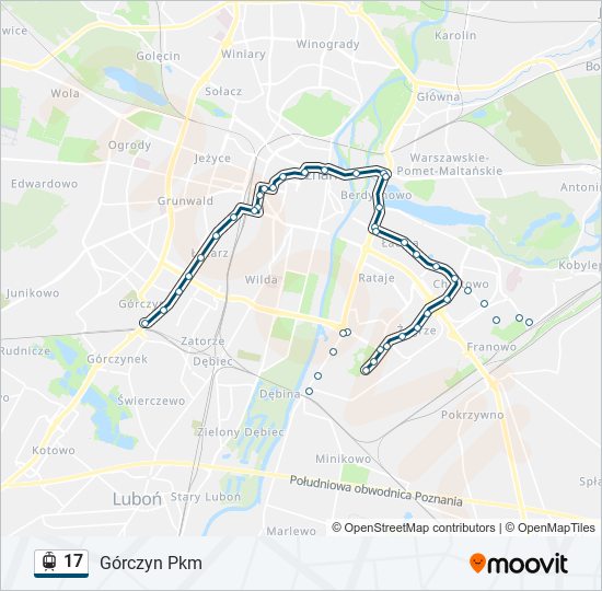 17 light rail Line Map