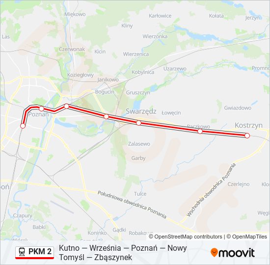 PKM 2  Line Map