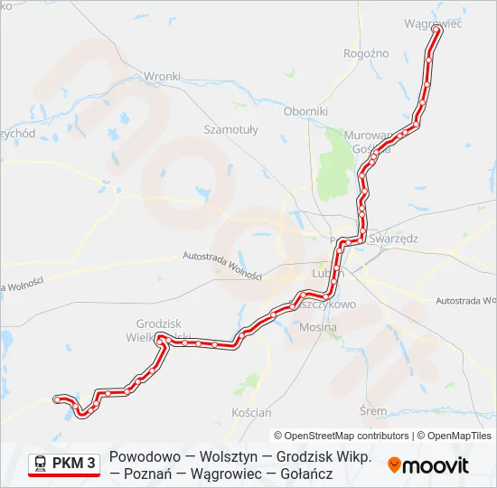 PKM 3  Line Map
