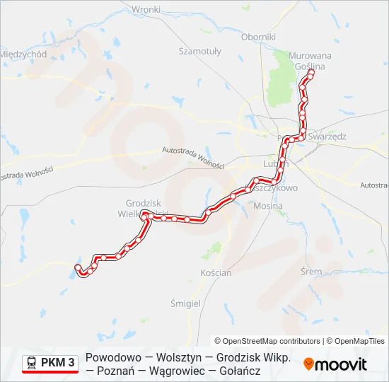 PKM 3  Line Map
