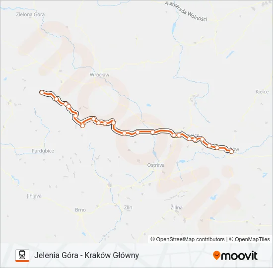 IC 63106 Train Line Map