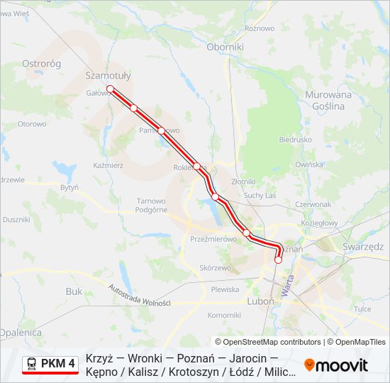 PKM 4  Line Map