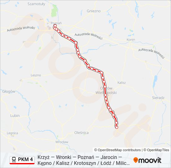 PKM 4  Line Map