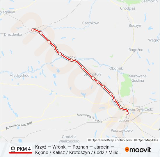 PKM 4  Line Map