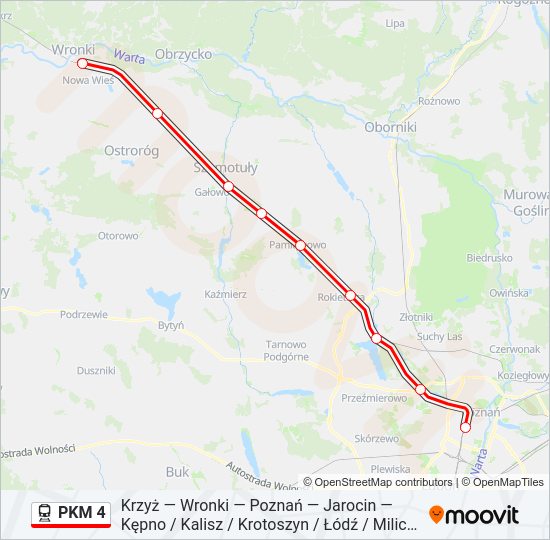 PKM 4  Line Map