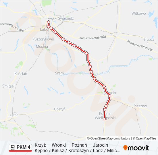 PKM 4  Line Map