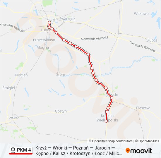 PKM 4  Line Map