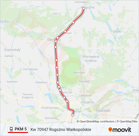 PKM 5  Line Map