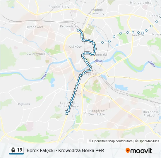 19 Light Rail Line Map