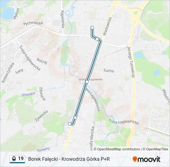 19 Light Rail Line Map