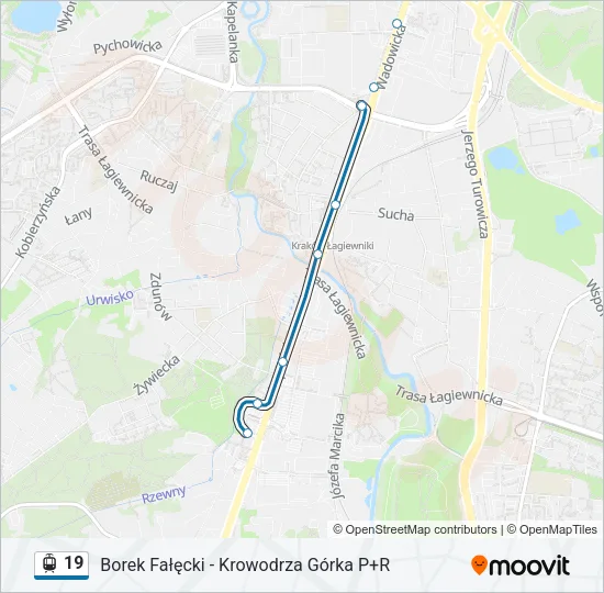 19 Light Rail Line Map