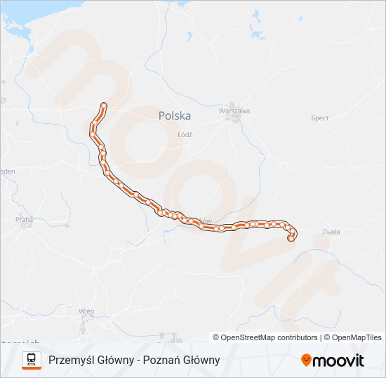 IC 37106 train Line Map