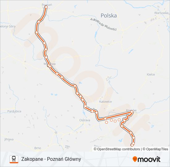 IC 37150 Train Line Map