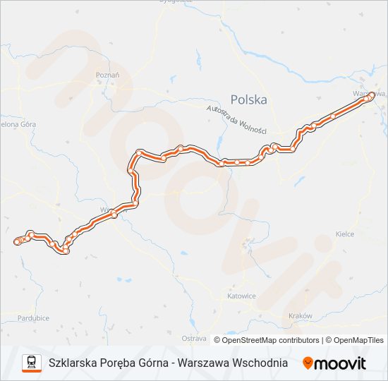 IC 61190 Train Line Map