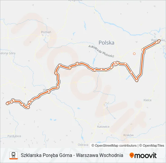 IC 61190 Train Line Map