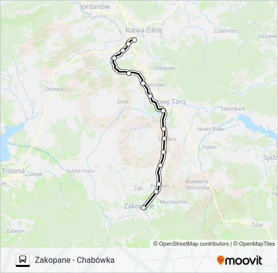 Автобус ZKA REG 0: карта маршрута